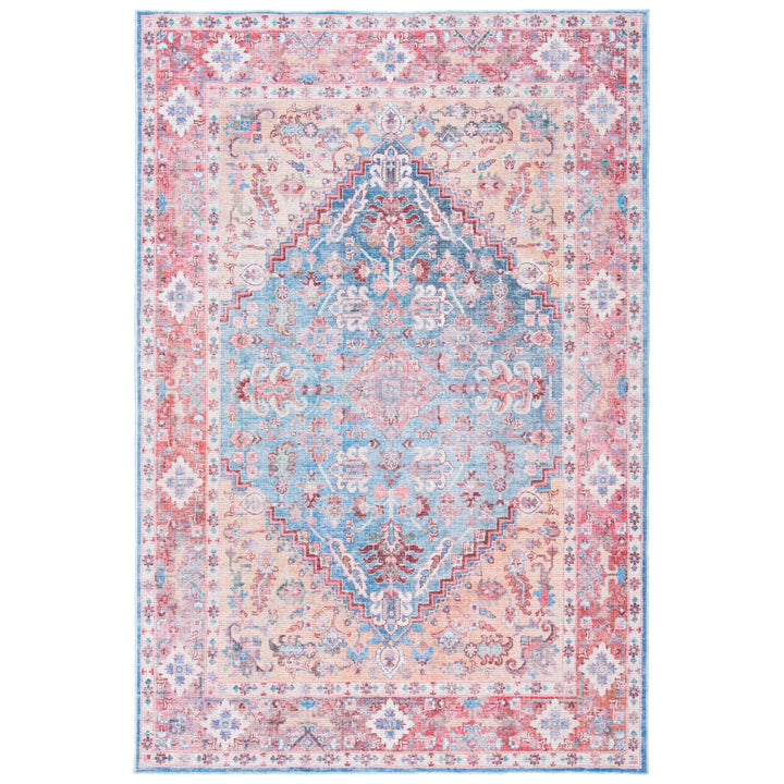 SAFAVIEH Serapi Collection SEP515M Blue / Rust Rug Image 1