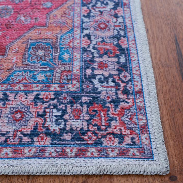 SAFAVIEH Serapi Collection SEP369M Blue / Rust Rug Image 6