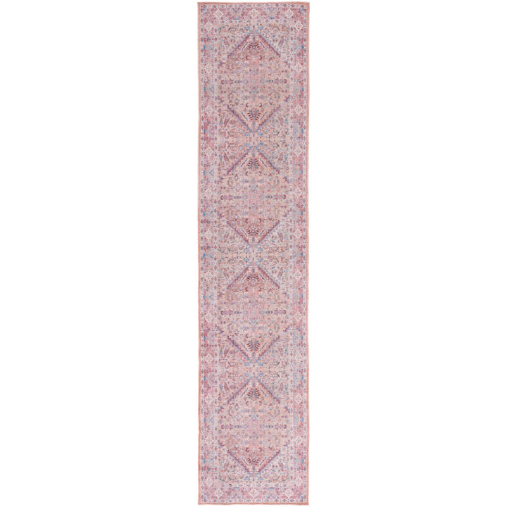 SAFAVIEH Serapi Collection SEP515B Beige / Pink Rug Image 1