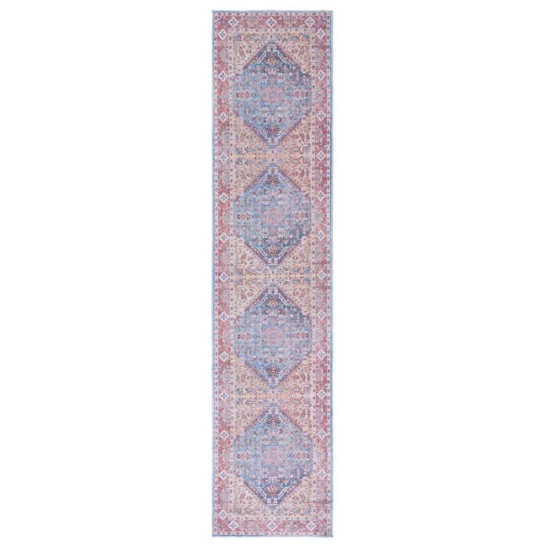 SAFAVIEH Serapi Collection SEP515M Blue / Rust Rug Image 5