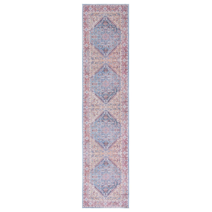 SAFAVIEH Serapi Collection SEP515M Blue / Rust Rug Image 5