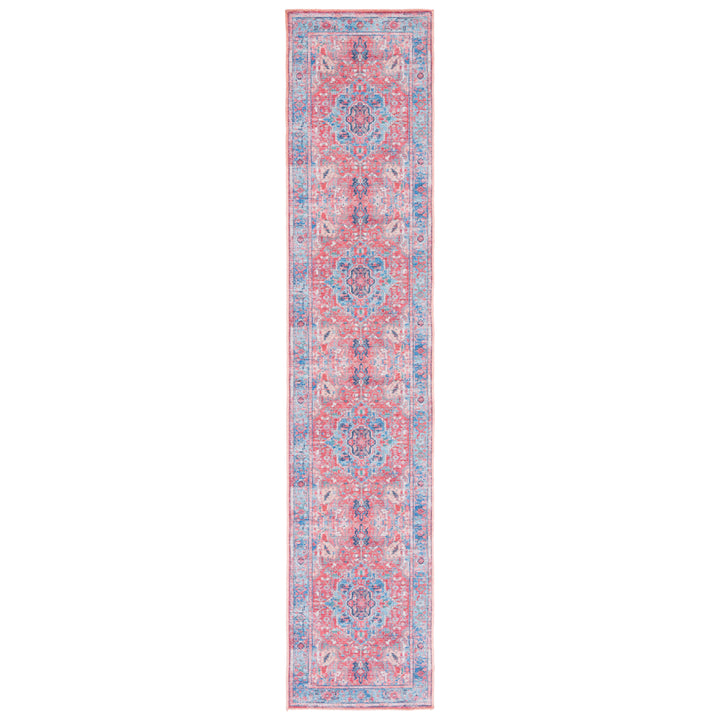 SAFAVIEH Serapi Collection SEP518J Light Blue / Red Rug Image 6