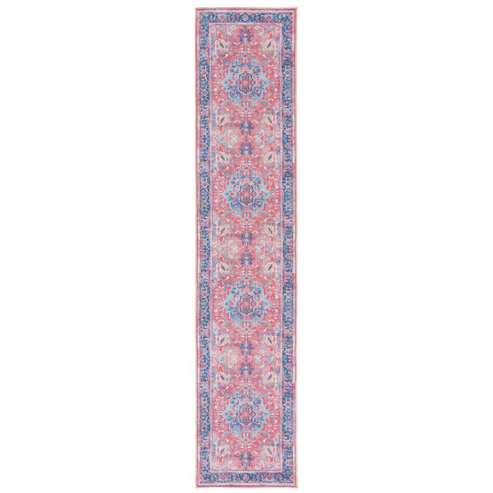 SAFAVIEH Serapi Collection SEP518M Navy / Red Rug Image 1