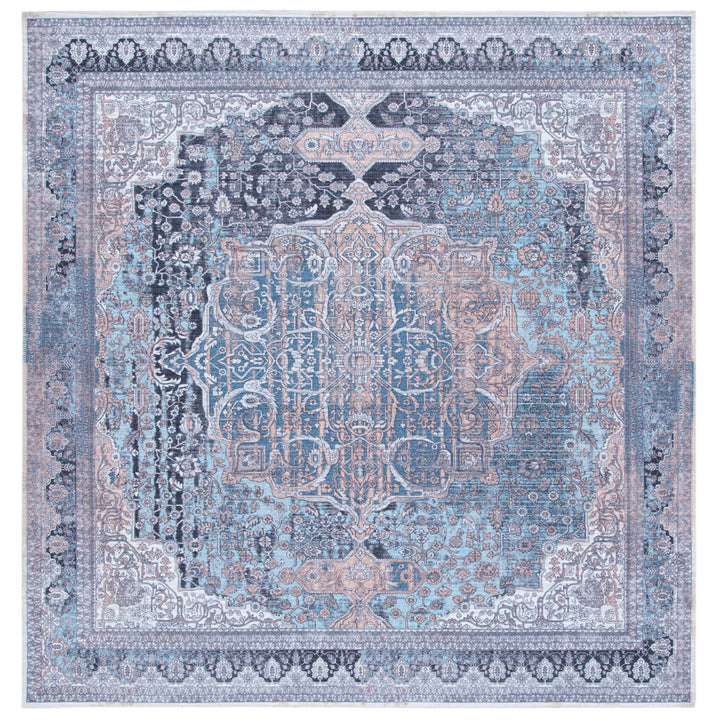 SAFAVIEH Serapi Collection SEP532A Ivory / Light Blue Rug Image 6