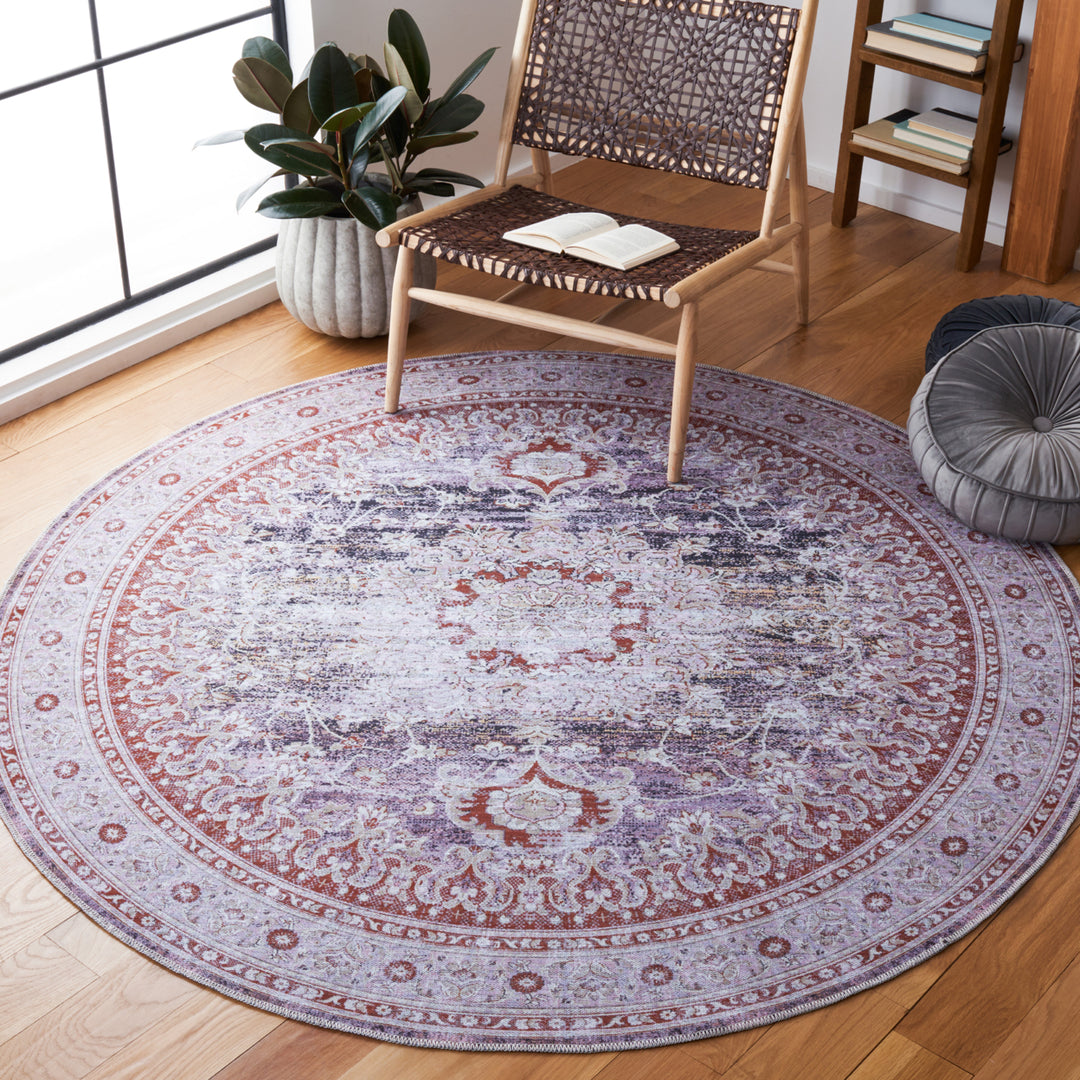 SAFAVIEH Serapi Collection SEP550F Grey / Light Grey Rug Image 2