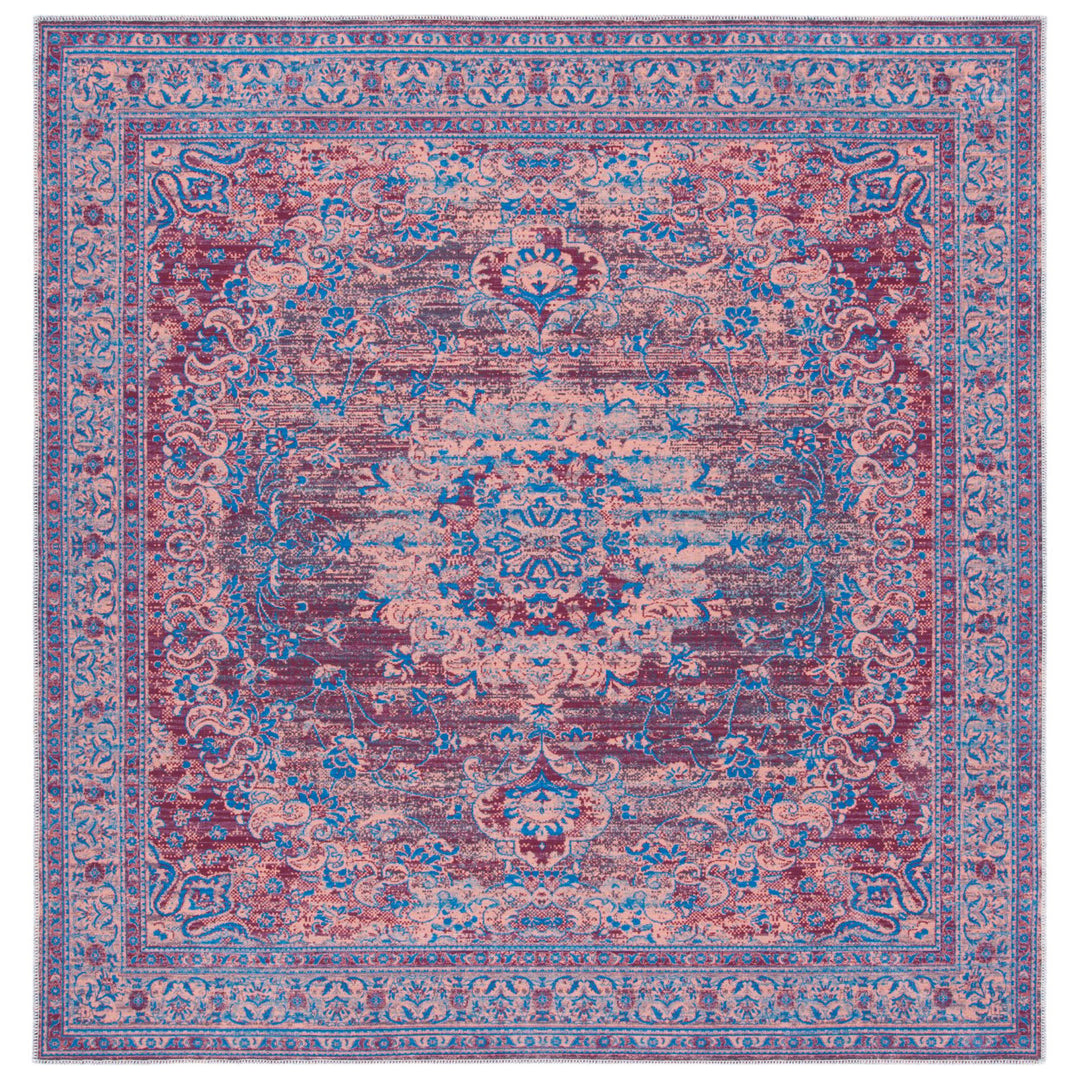 SAFAVIEH Serapi Collection SEP550D Gold / Blue Rug Image 1