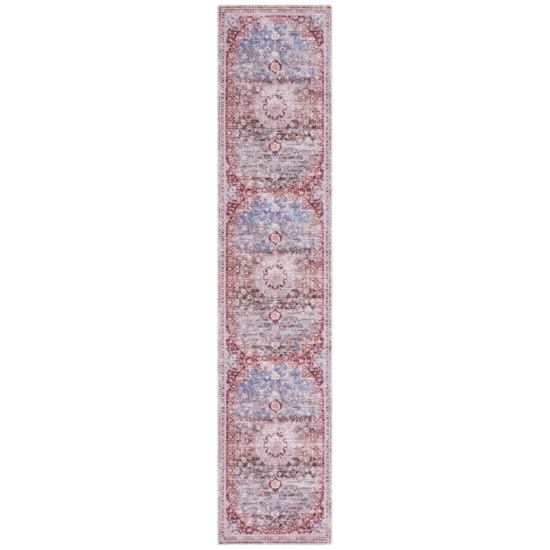 SAFAVIEH Serapi Collection SEP550K Light Blue / Red Rug Image 5