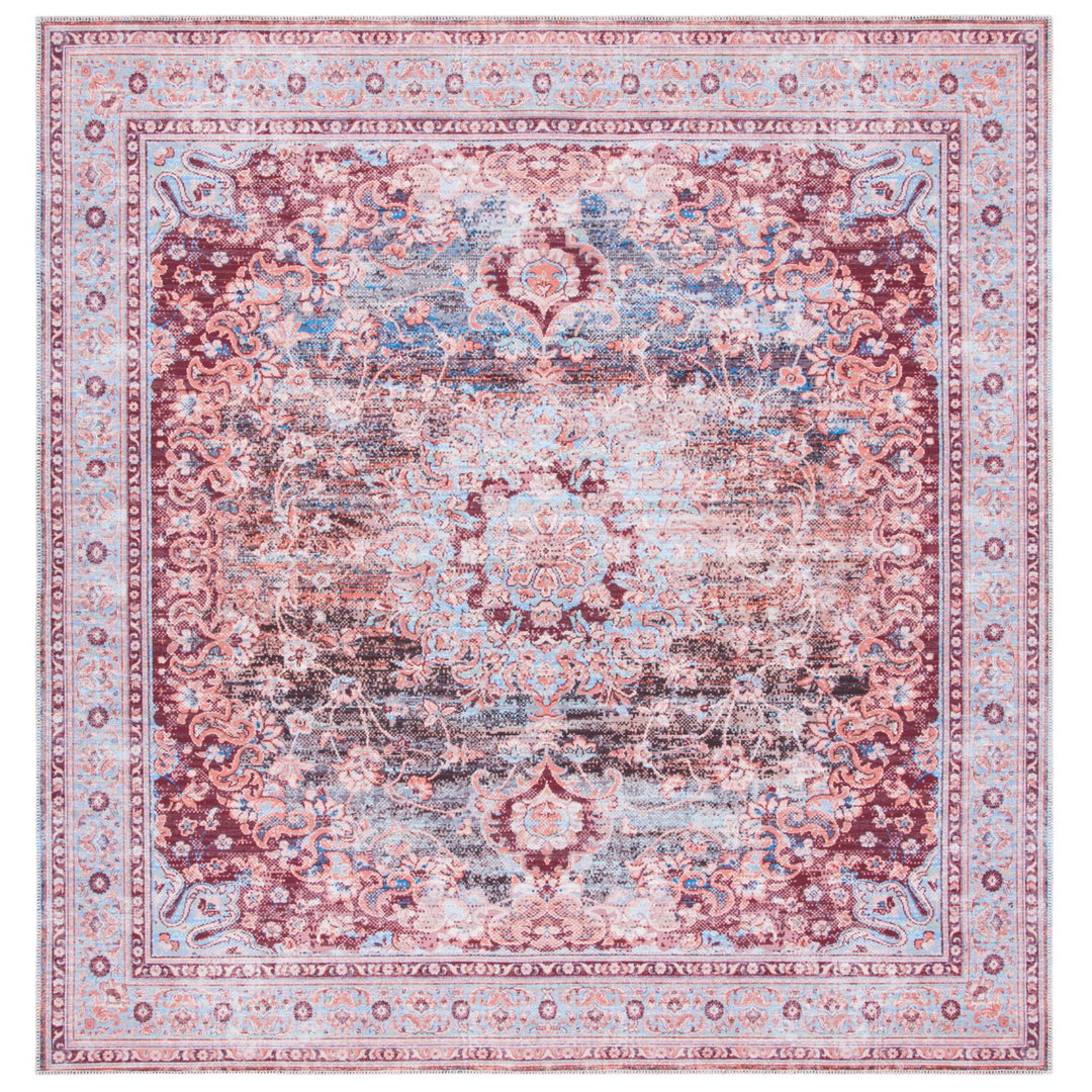 SAFAVIEH Serapi Collection SEP550K Light Blue / Red Rug Image 9