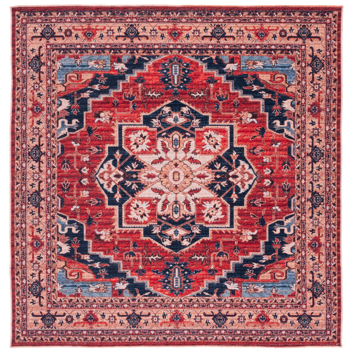 SAFAVIEH Serapi Collection SEP557Q Red / Beige Rug Image 5