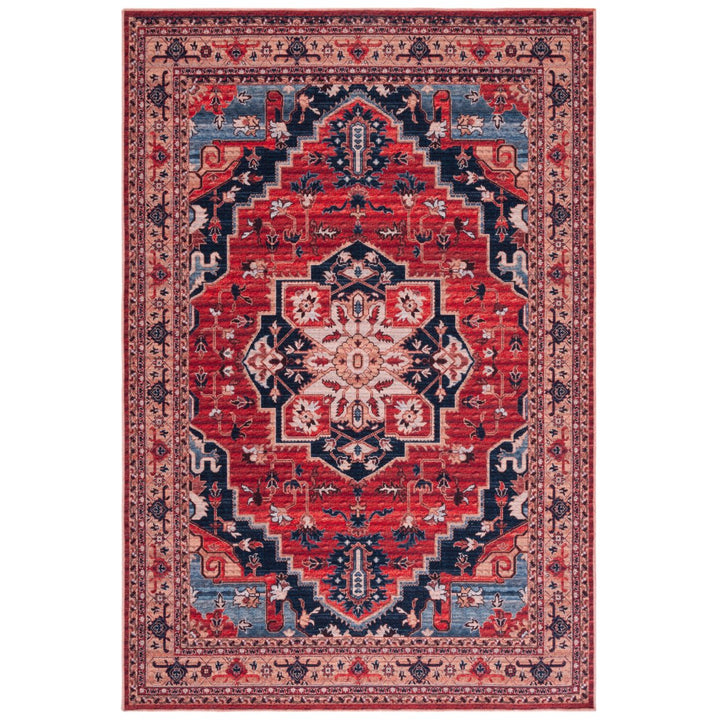 SAFAVIEH Serapi Collection SEP557Q Red / Beige Rug Image 3