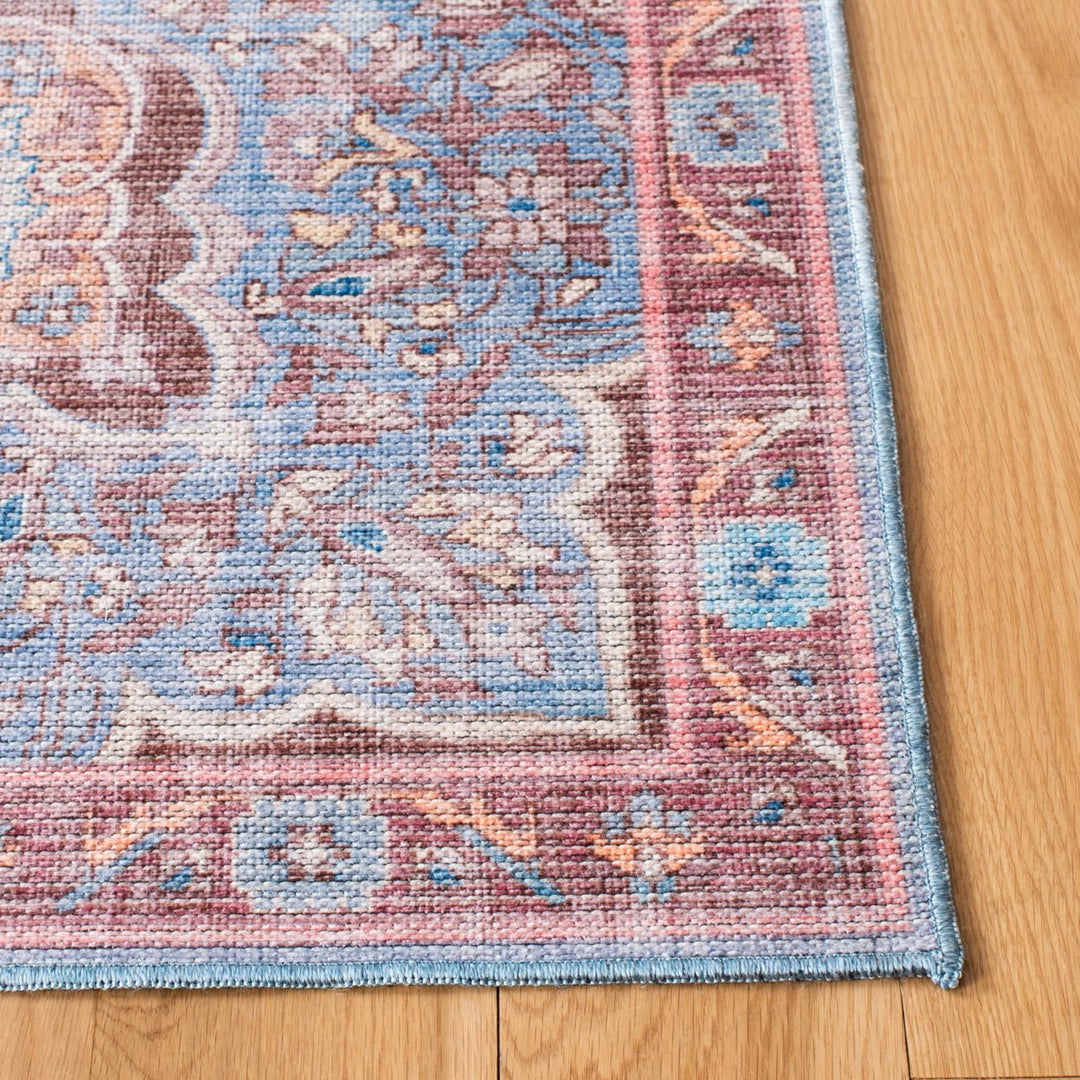 SAFAVIEH Serapi Collection SEP580M Blue / Brown Rug Image 7