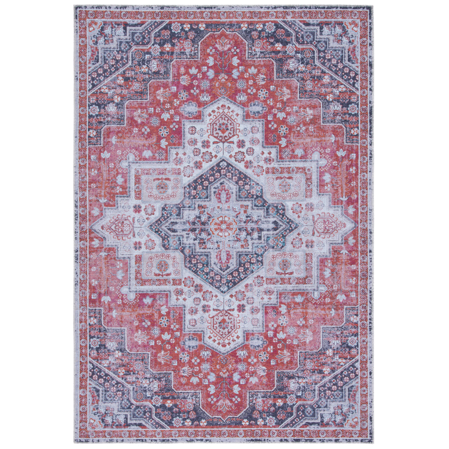 SAFAVIEH Serapi Collection SEP563P Rust / Ivory Rug Image 1