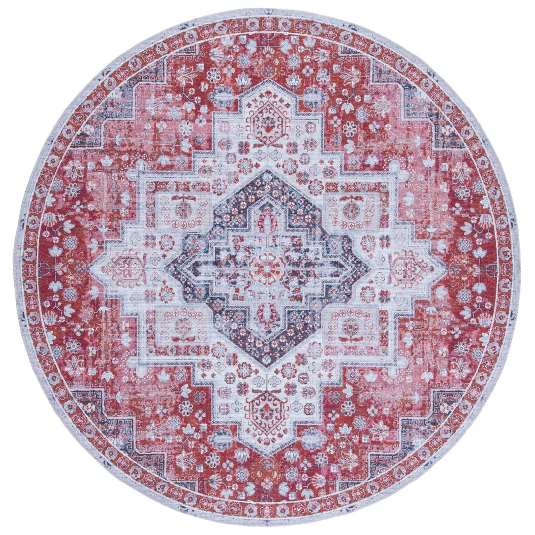 SAFAVIEH Serapi Collection SEP563P Rust / Ivory Rug Image 4