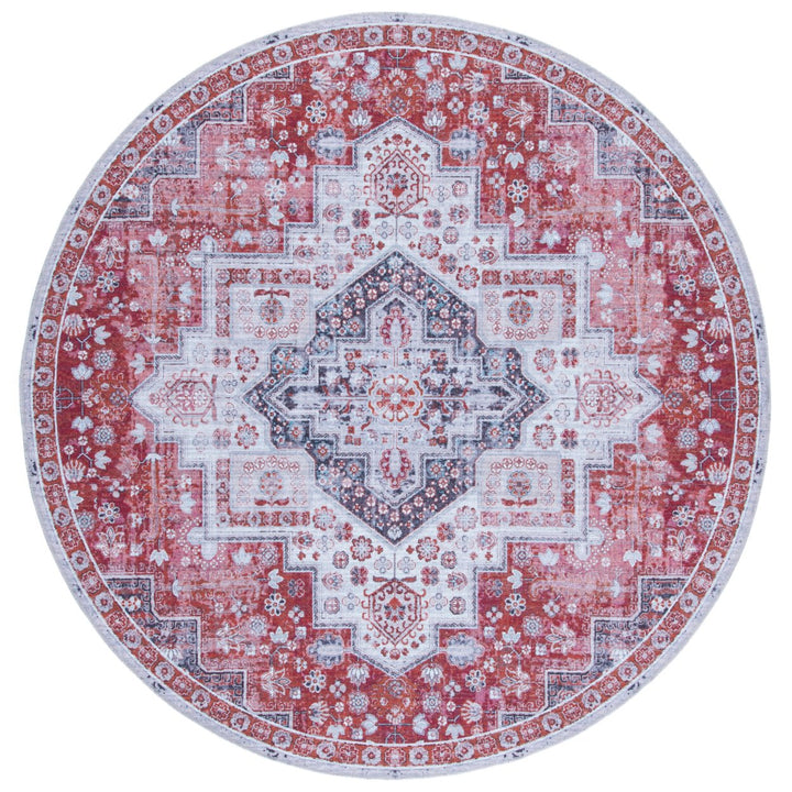 SAFAVIEH Serapi Collection SEP563P Rust / Ivory Rug Image 1