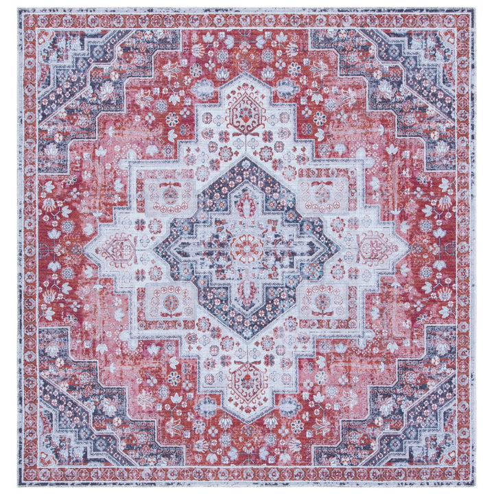 SAFAVIEH Serapi Collection SEP563P Rust / Ivory Rug Image 1