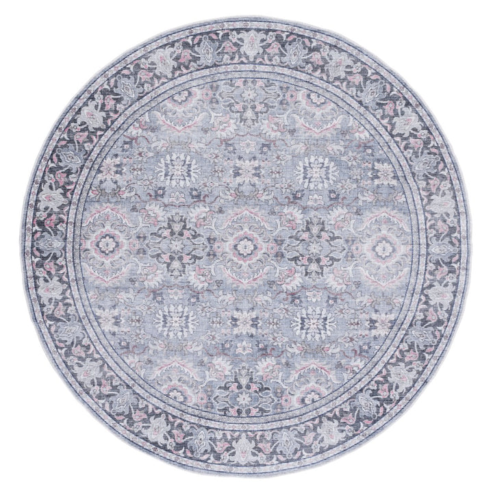 SAFAVIEH Serapi Collection SEP584F Grey / Pink Rug Image 1