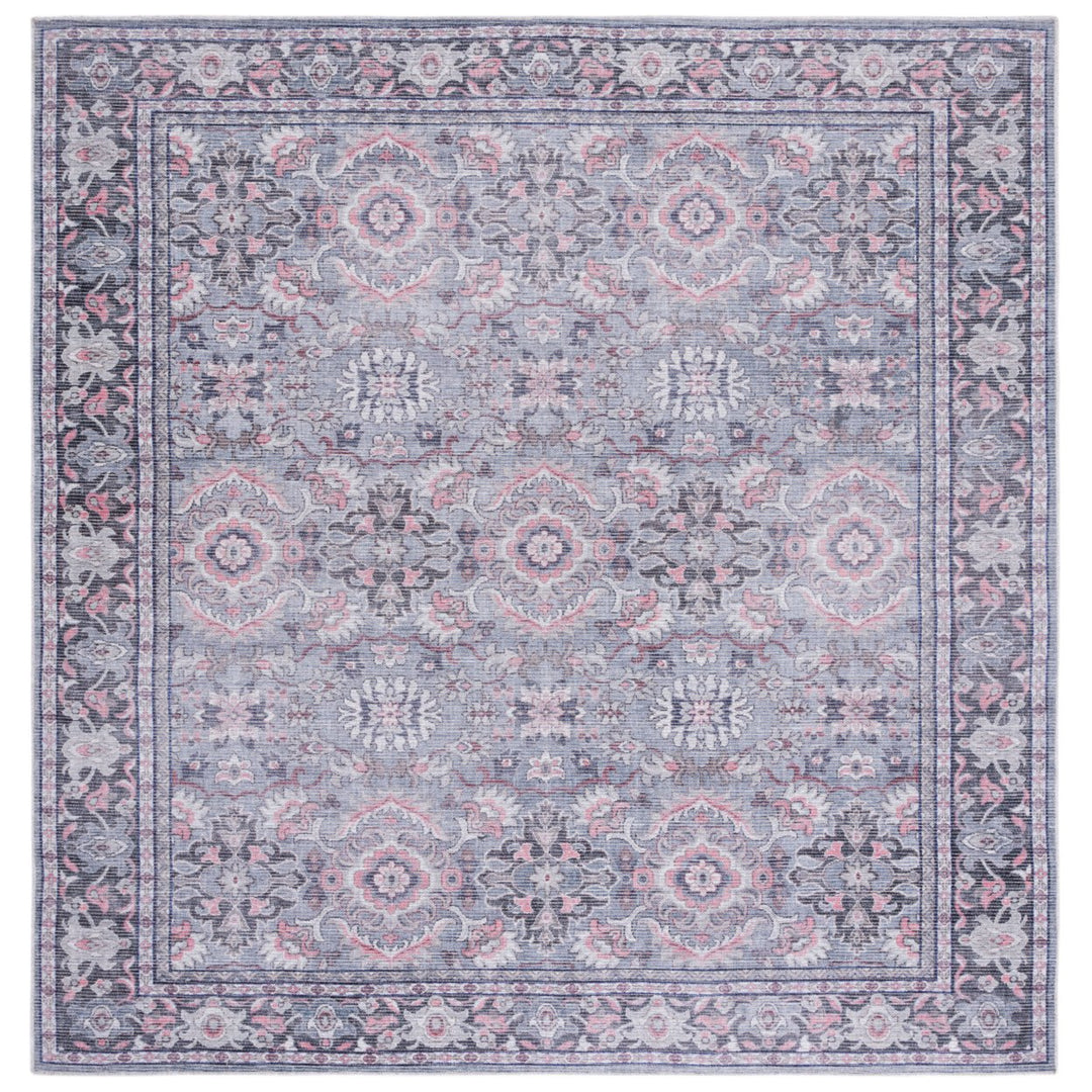 SAFAVIEH Serapi Collection SEP584F Grey / Pink Rug Image 1