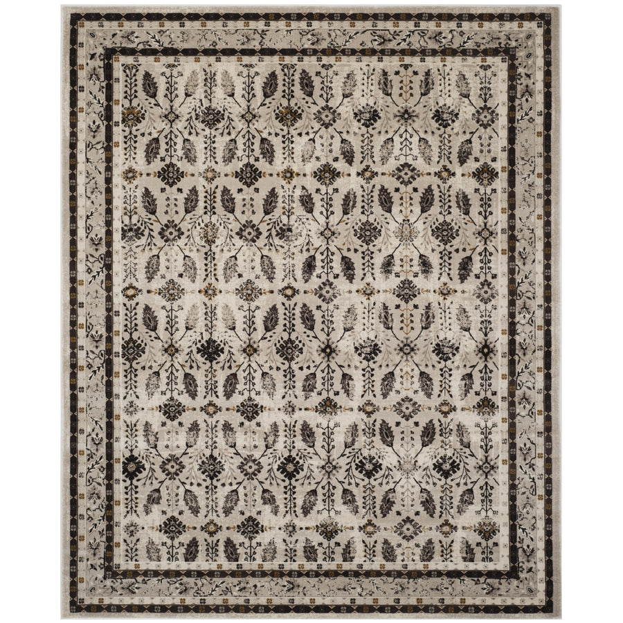 SAFAVIEH Serenity Collection SER208F Creme / Brown Rug Image 1