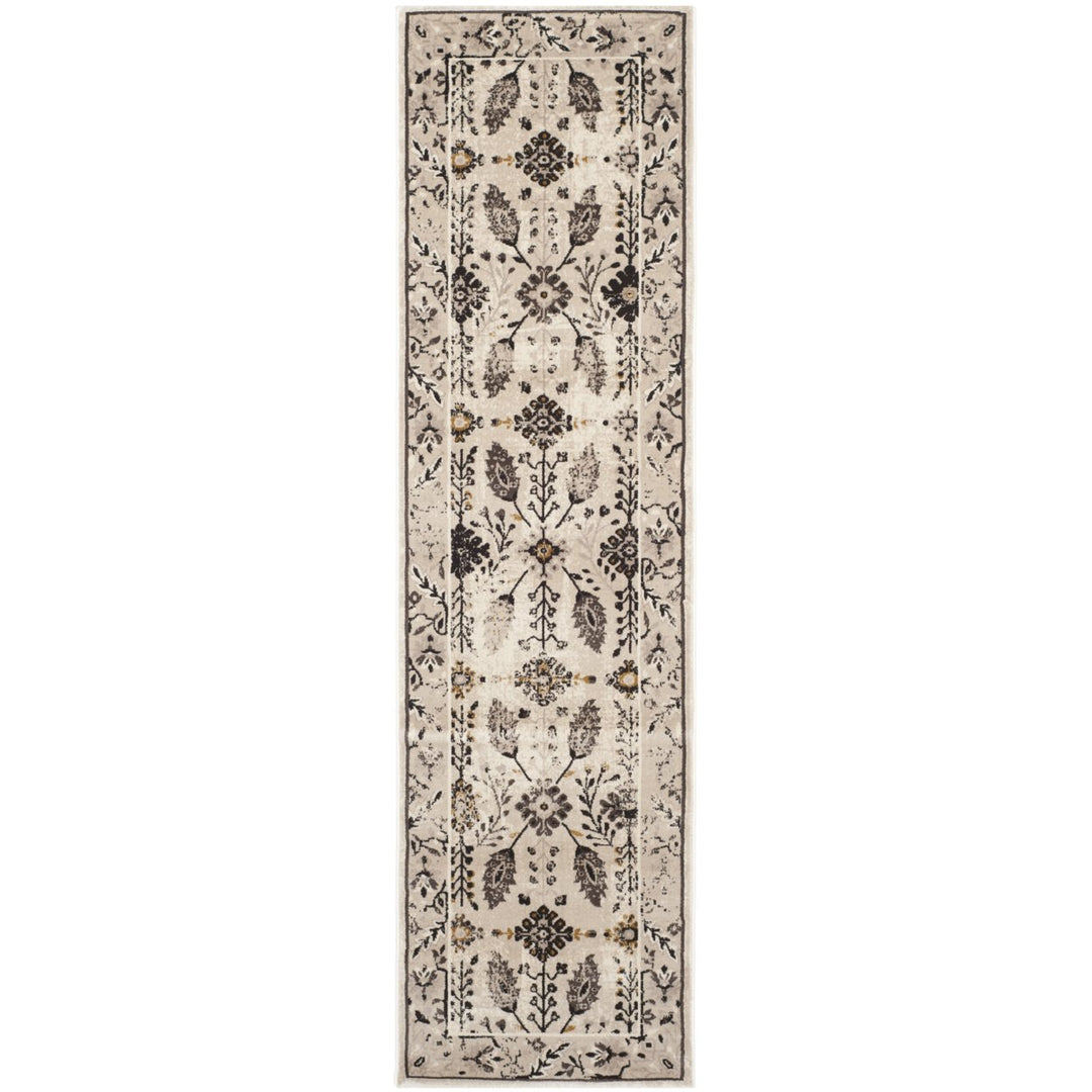 SAFAVIEH Serenity Collection SER208F Creme / Brown Rug Image 3