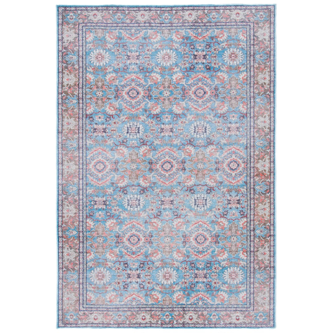 SAFAVIEH Serapi Collection SEP584P Rust / Blue Rug Image 1