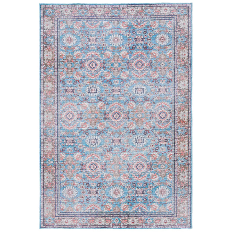 SAFAVIEH Serapi Collection SEP584P Rust / Blue Rug Image 1