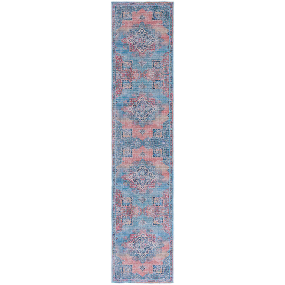 SAFAVIEH Serapi Collection SEP580Q Red / Blue Rug Image 5