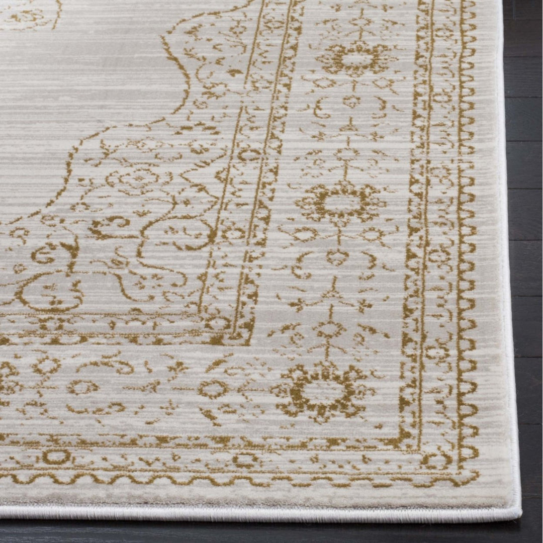 SAFAVIEH Serenity Collection SER210A Creme / Gold Rug Image 4