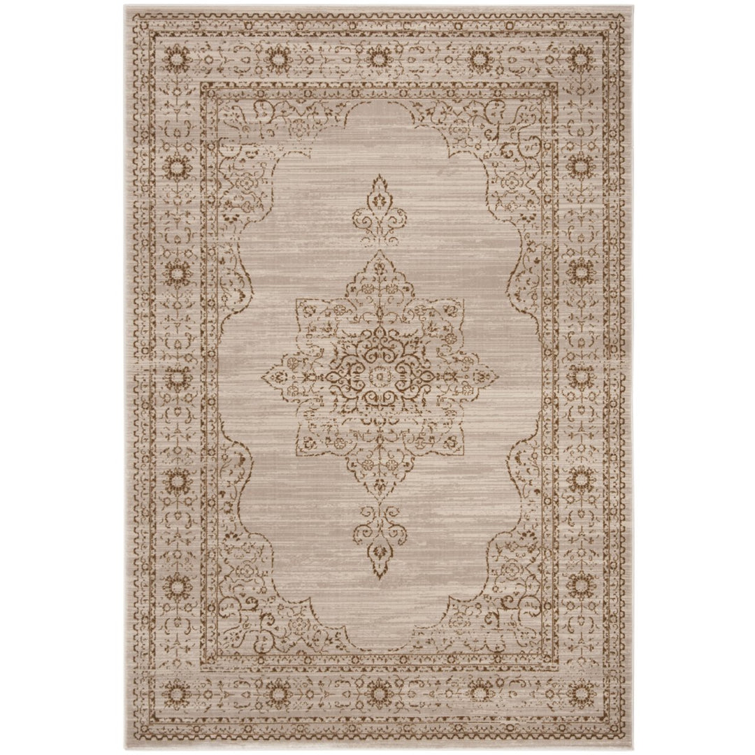 SAFAVIEH Serenity Collection SER210A Creme / Gold Rug Image 1