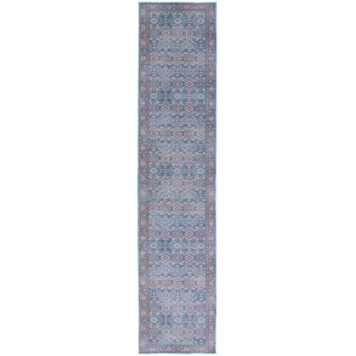 SAFAVIEH Serapi Collection SEP584P Rust / Blue Rug Image 5