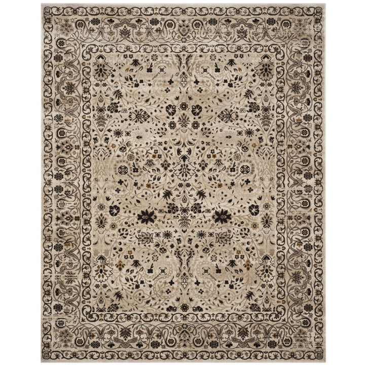 SAFAVIEH Serenity Collection SER213F Creme / Brown Rug Image 1