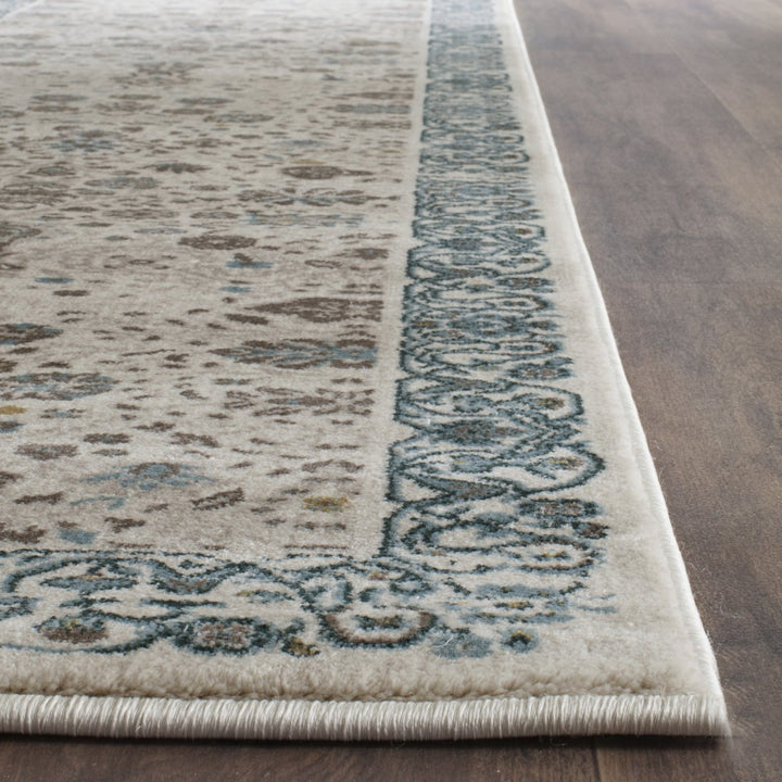 SAFAVIEH Serenity Collection SER213D Beige / Blue Rug Image 4