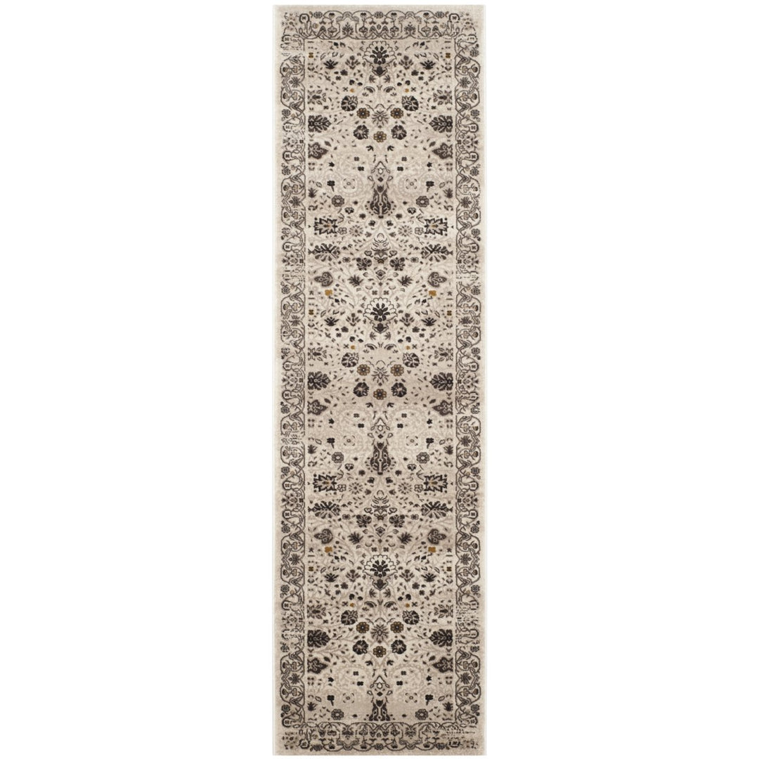 SAFAVIEH Serenity Collection SER213F Creme / Brown Rug Image 1