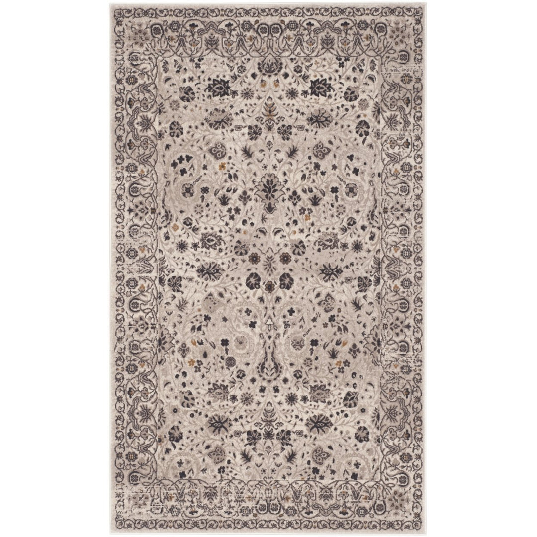 SAFAVIEH Serenity Collection SER213F Creme / Brown Rug Image 1