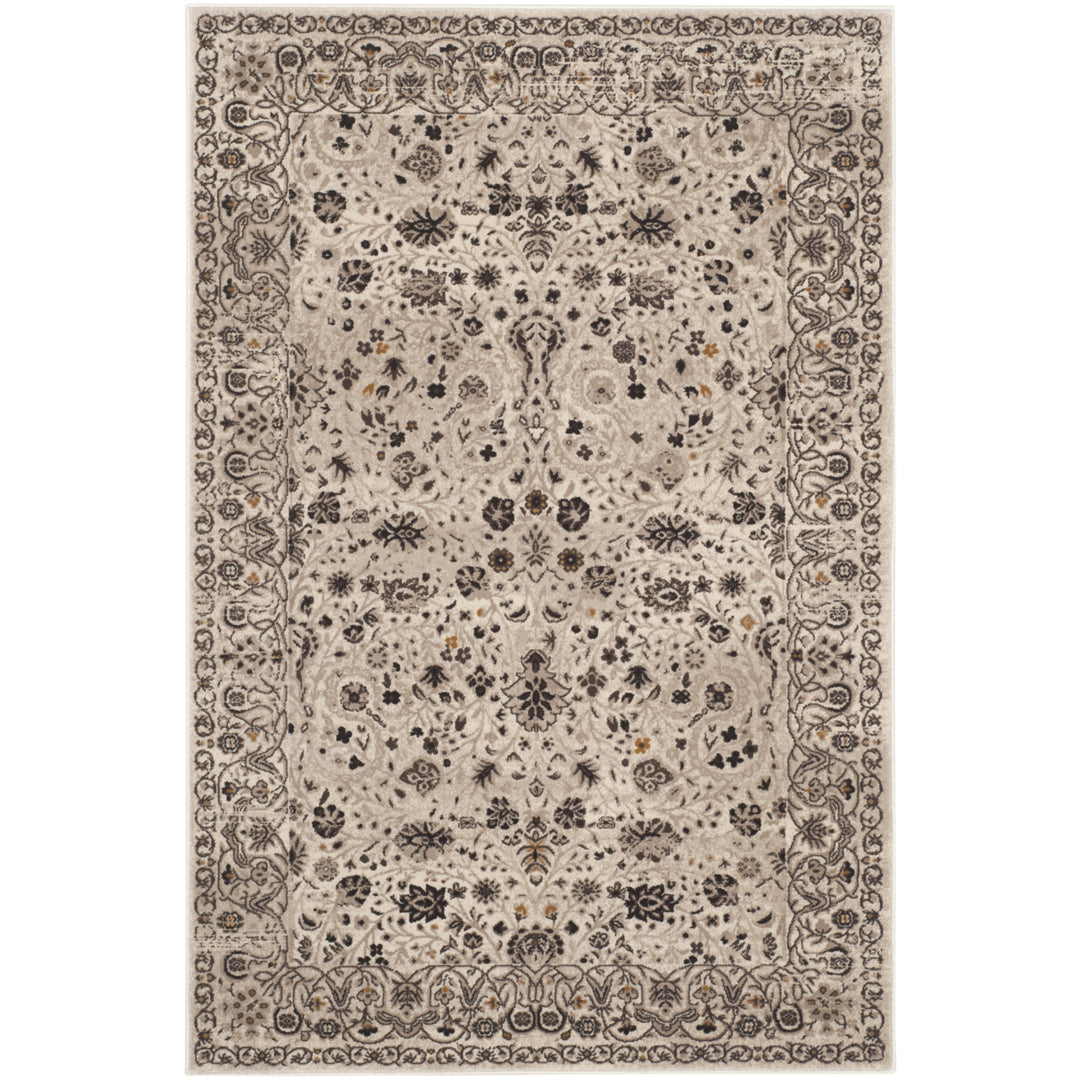 SAFAVIEH Serenity Collection SER213F Creme / Brown Rug Image 6