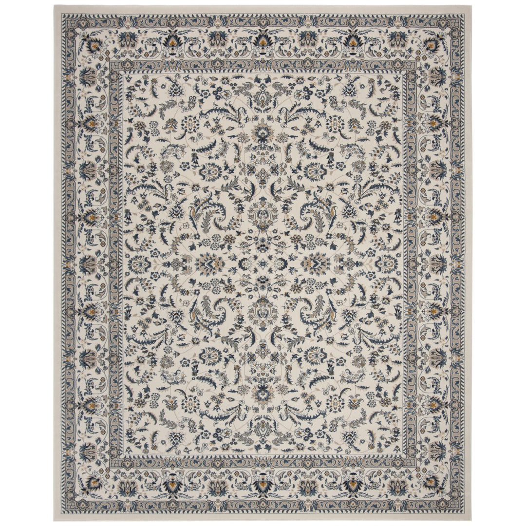 SAFAVIEH Serenity Collection SER216G Ivory / Blue Rug Image 1