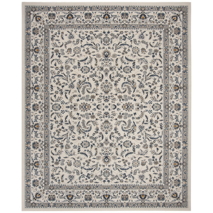 SAFAVIEH Serenity Collection SER216G Ivory / Blue Rug Image 1