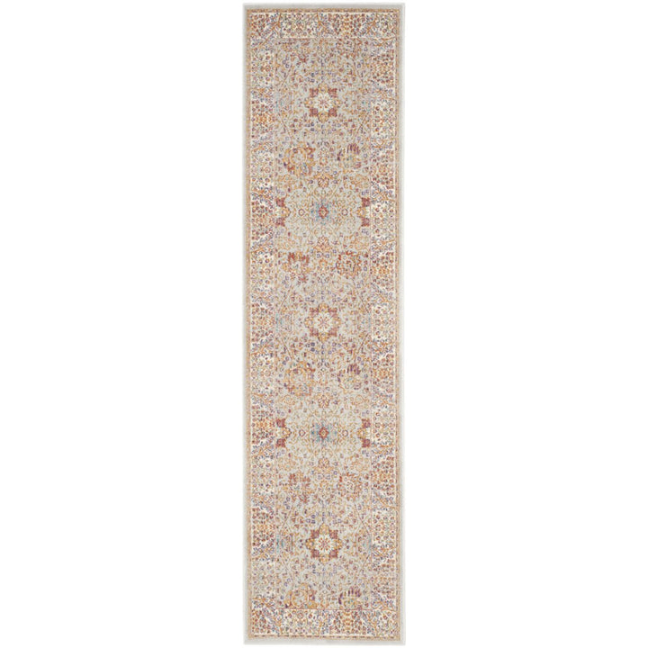 SAFAVIEH Sevilla SEV810A Silver / Ivory Rug Image 3