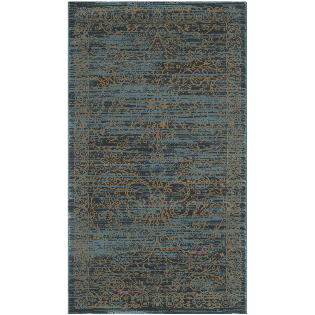 SAFAVIEH Serenity Collection SER214C Turquoise / Gold Rug Image 5