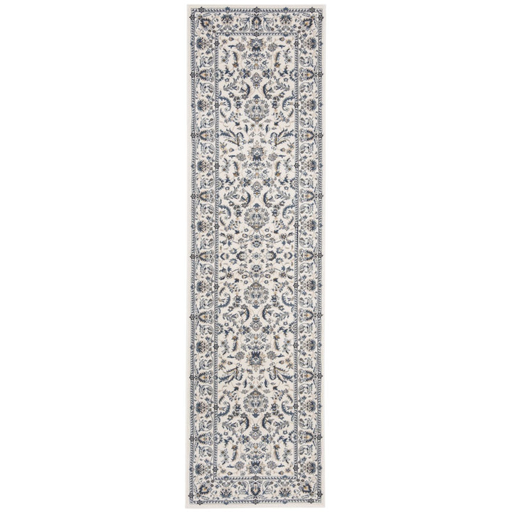 SAFAVIEH Serenity Collection SER216G Ivory / Blue Rug Image 5