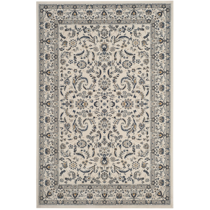 SAFAVIEH Serenity Collection SER216G Ivory / Blue Rug Image 9