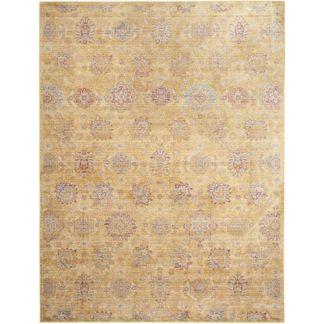 SAFAVIEH Sevilla Collection SEV814E Gold / Multi Rug Image 1