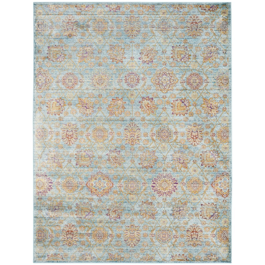 SAFAVIEH Sevilla Collection SEV814H Blue / Multi Rug Image 1