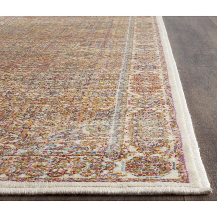 SAFAVIEH Sevilla Collection SEV815B Ivory/Multi Rug Image 4