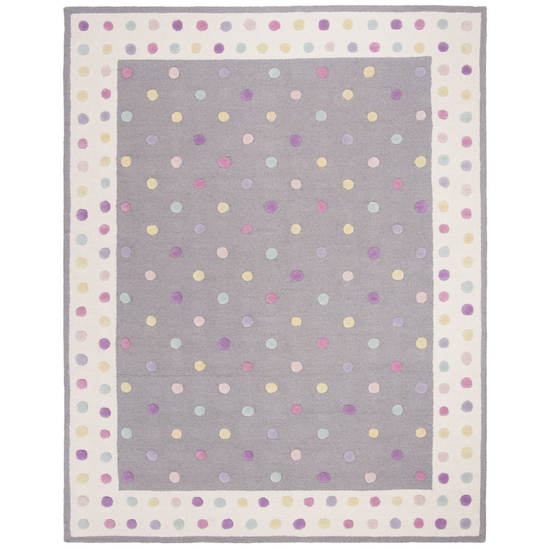 SAFAVIEH Kids Collection SFK101F Handmade Grey/Multi Rug Image 1