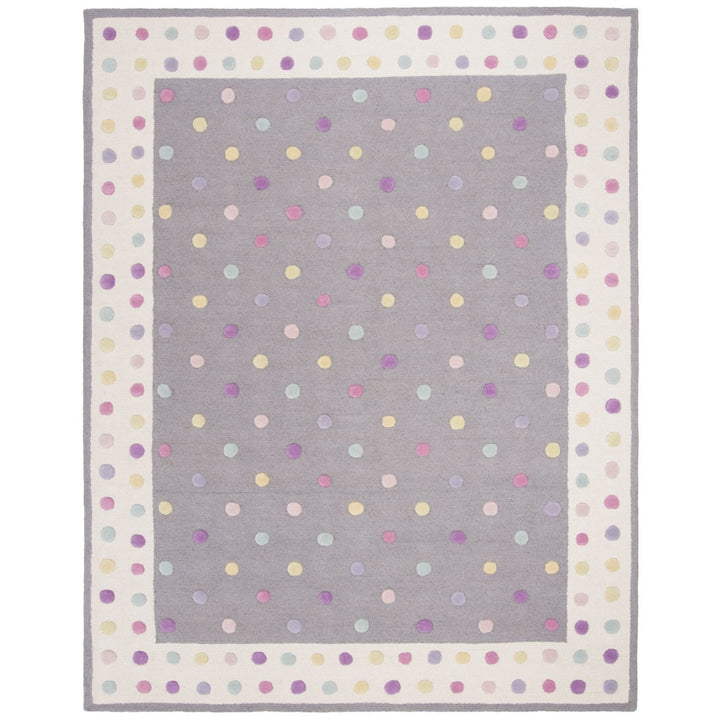 SAFAVIEH Kids Collection SFK101F Handmade Grey/Multi Rug Image 1