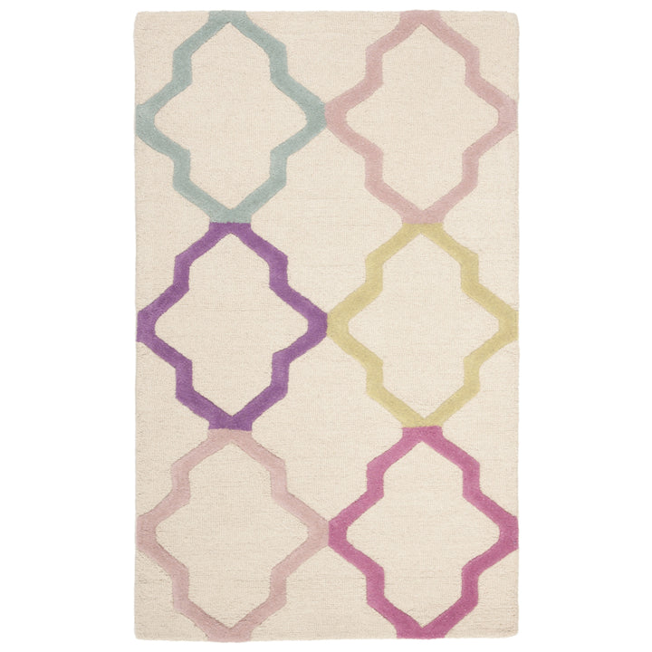 SAFAVIEH Kids SFK102A Handmade Ivory / Multi Rug Image 3