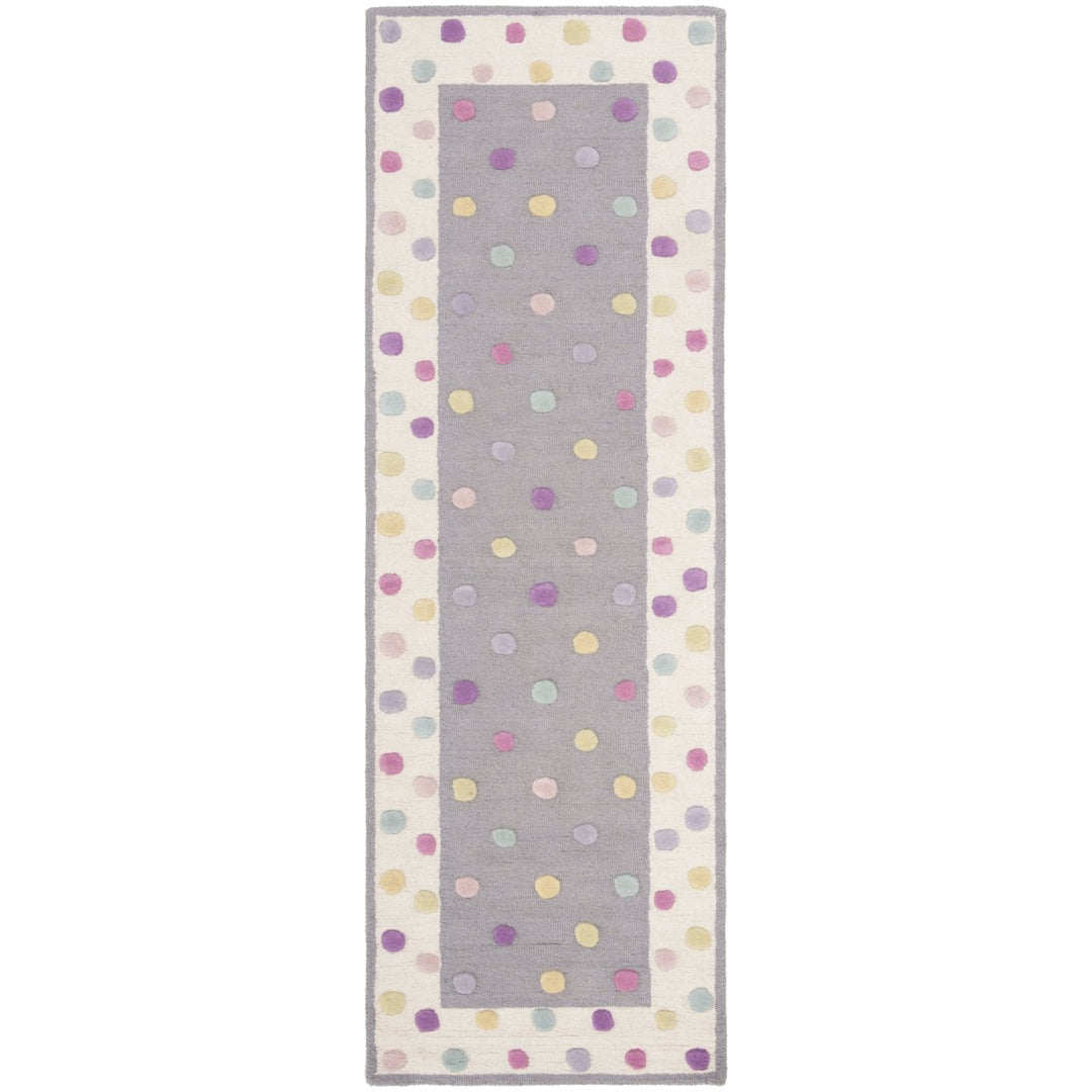 SAFAVIEH Kids Collection SFK101F Handmade Grey/Multi Rug Image 5