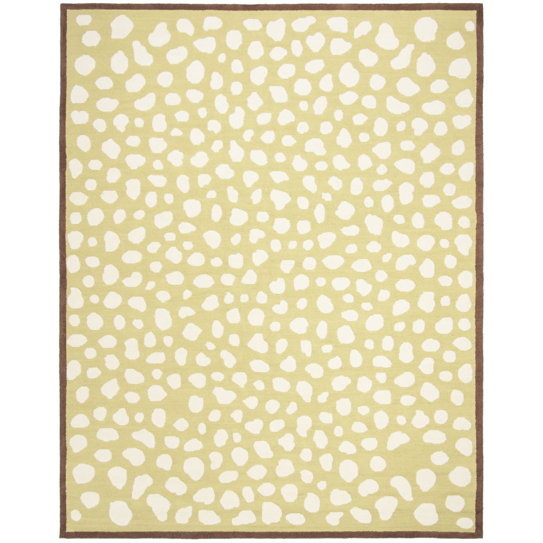 SAFAVIEH Kids SFK219A Handmade Green / Ivory Rug Image 1