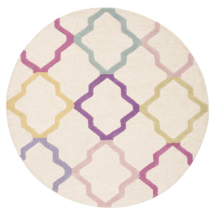 SAFAVIEH Kids SFK102A Handmade Ivory / Multi Rug Image 7