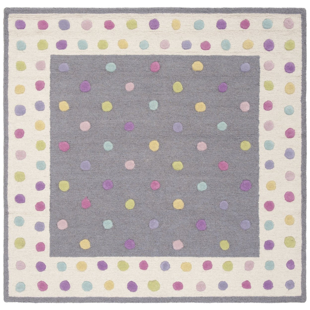 SAFAVIEH Kids Collection SFK101F Handmade Grey/Multi Rug Image 8